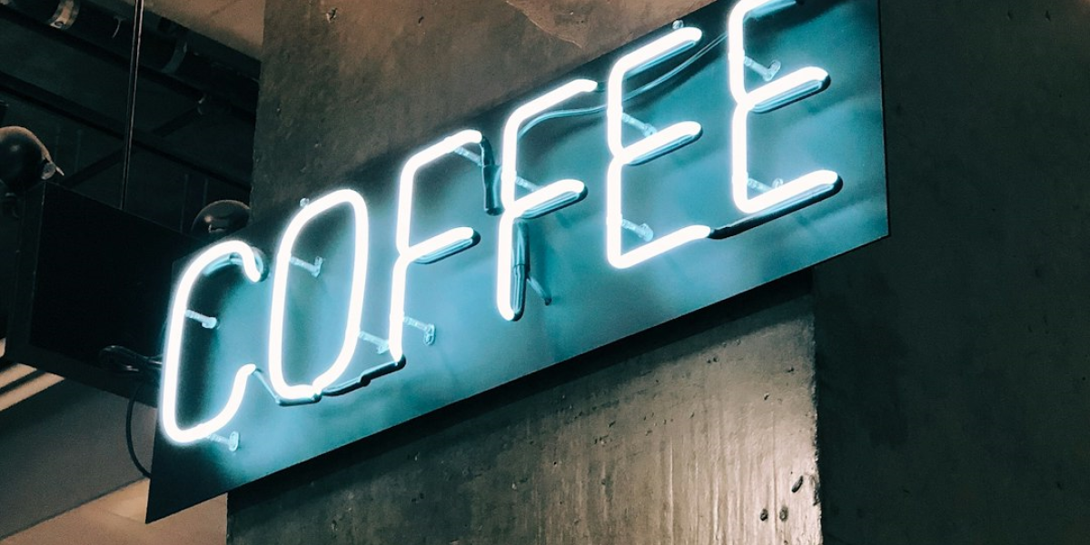 neon coffee sign